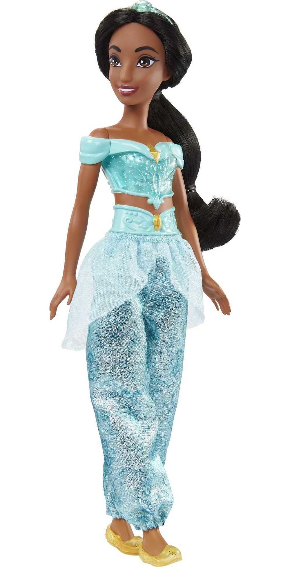 Disney Princess Jasmine 11 inch Fashion Doll with Black Hair, Brown Eyes & Tiara Accessory